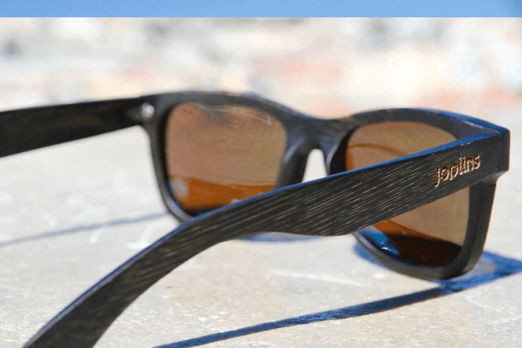 Wood Frame Polarized Sunglasses