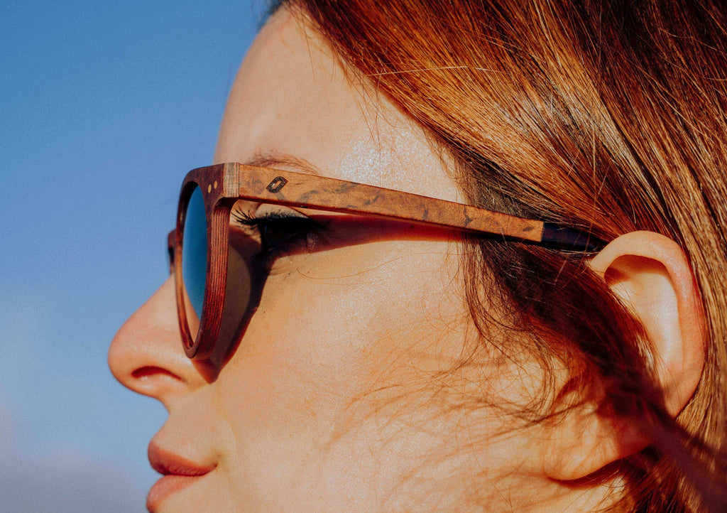 wood sunglasses