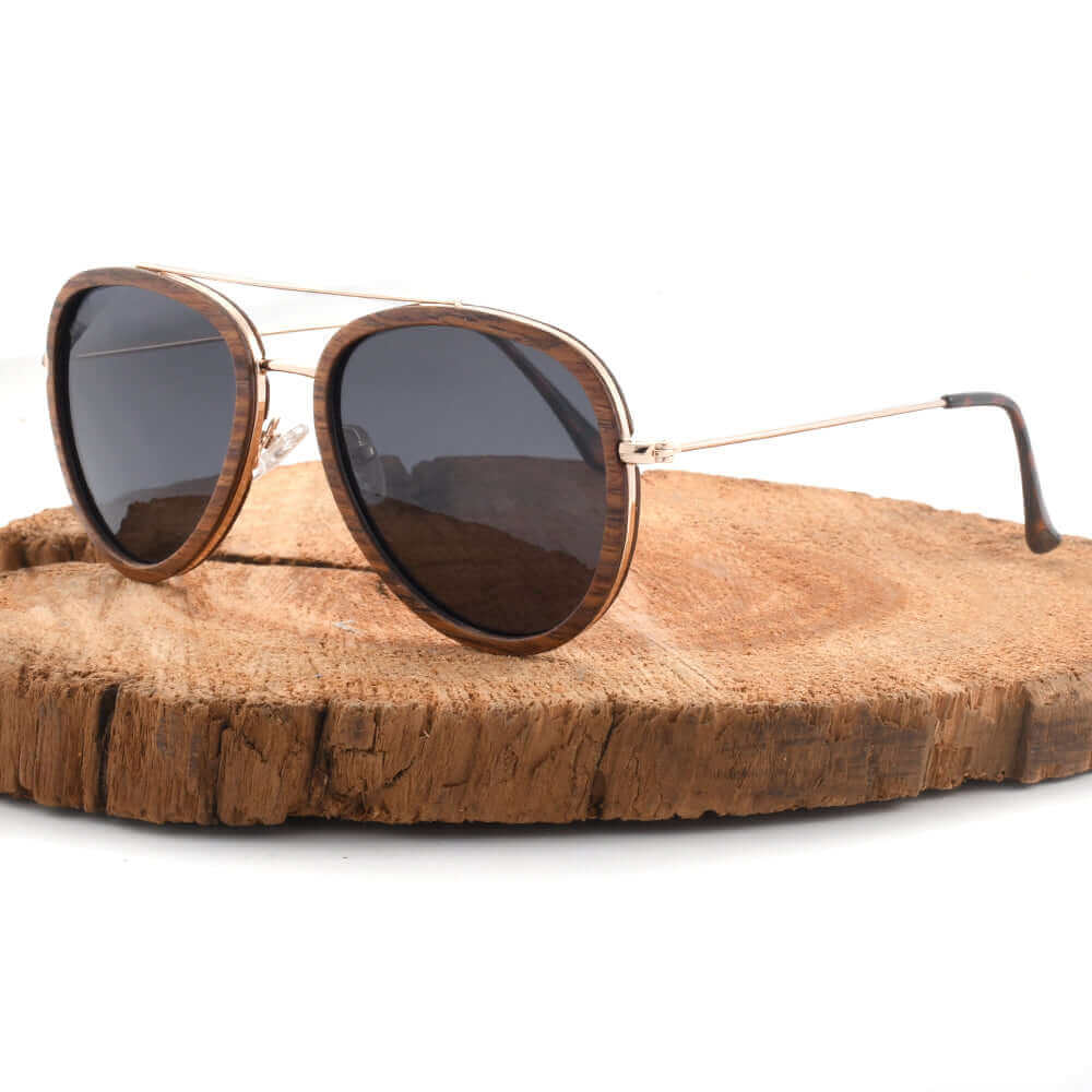 wood sunglasses