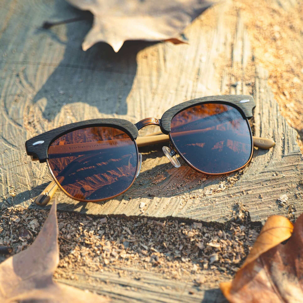 wood sunglasses