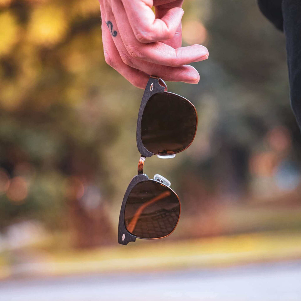 wood sunglasses