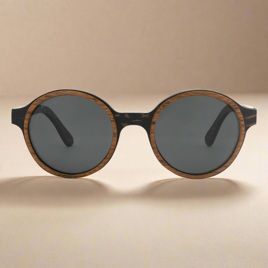 pepe goggles Pepe – Iconic Round Wood Sunglasses