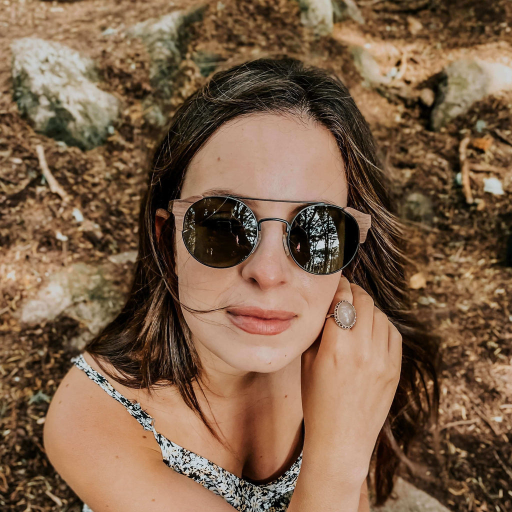 wood sunglasses