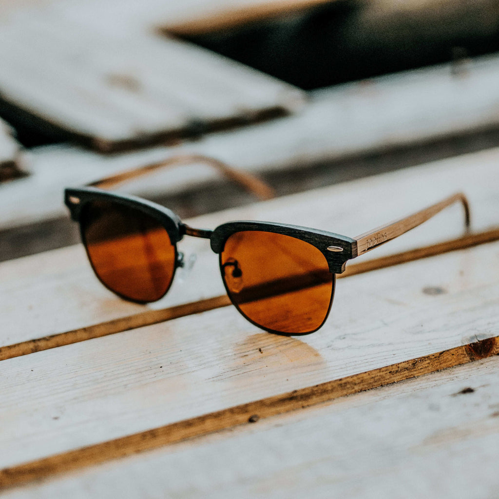 wood sunglasses