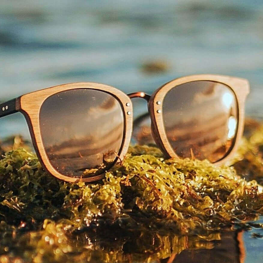 wood sunglasses